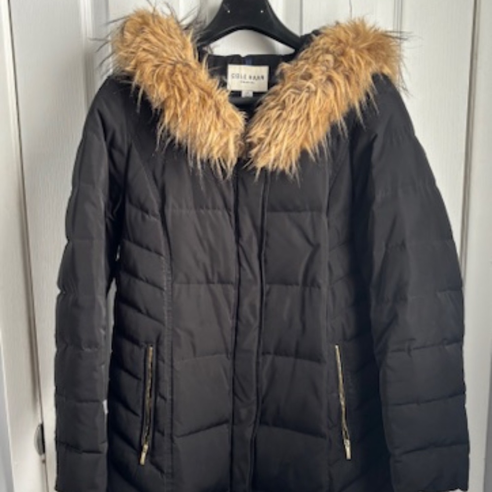 Cole Haan - Women's Signature Down Filled Coat - Black L